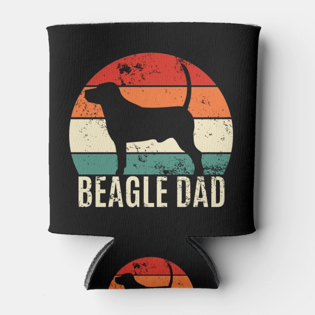 Rafraîchisseur Pour Canette Beagle papa (Devant)