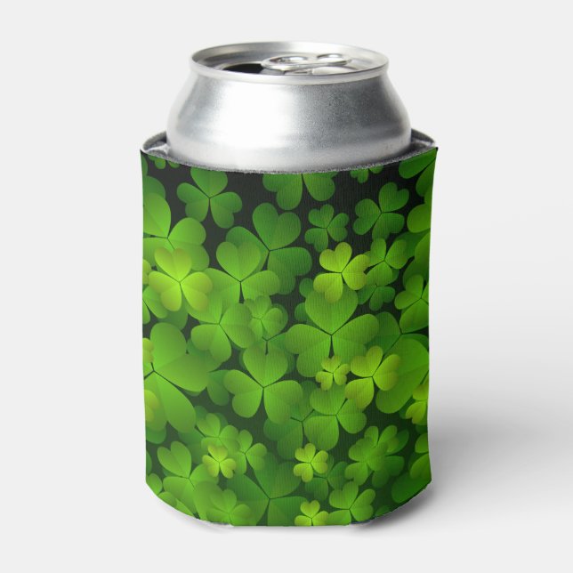 Rafraîchisseur Pour Canette Beau Shamrock irlandais (Can devant)