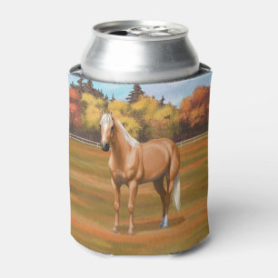 Rafraîchisseur Pour Canette Beau Stallion Cheval Palomino Quarter