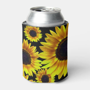 Rafraîchisseur Pour Canette Beau tournesol jaune lumineux -