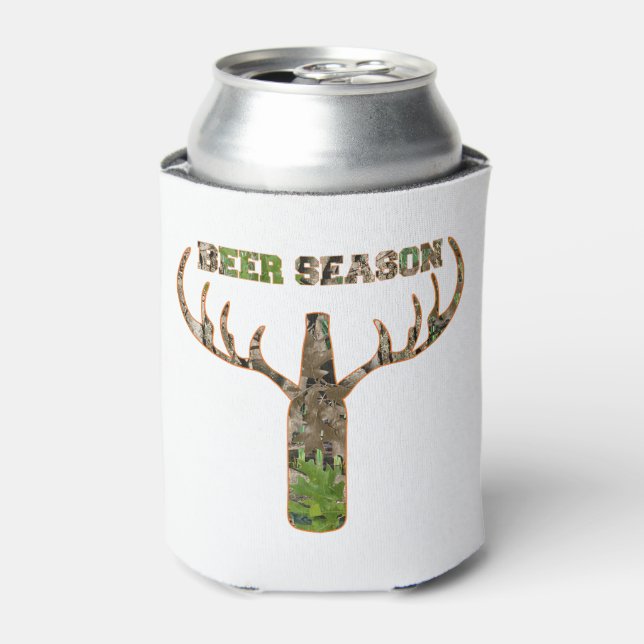 Rafraîchisseur Pour Canette Beer Season Hunting Season Venin For Hunter (Can devant)