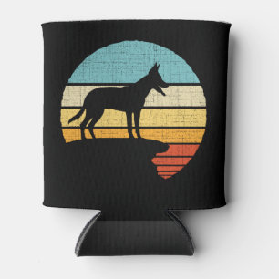 Rafraîchisseur Pour Canette Belge Malinois Retro Vintage 60s les années 70 Chi