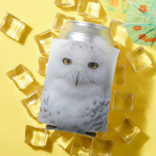 Rafraîchisseur Pour Canette Belle, Dreamy et Serene Snowy Owl