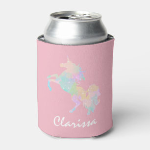 Rafraîchisseur Pour Canette Belle et colorée licorne