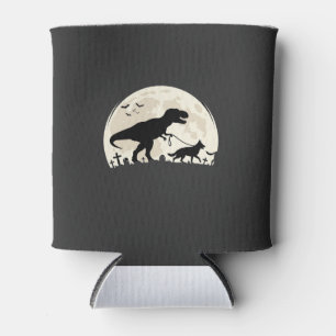 Rafraîchisseur Pour Canette Berger Allemand Halloween Dinosaure Silhouette Lun