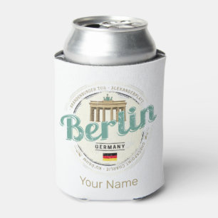 Rafraîchisseur Pour Canette Berlin Allemagne Porte de Brandebourg Souvenir Vin