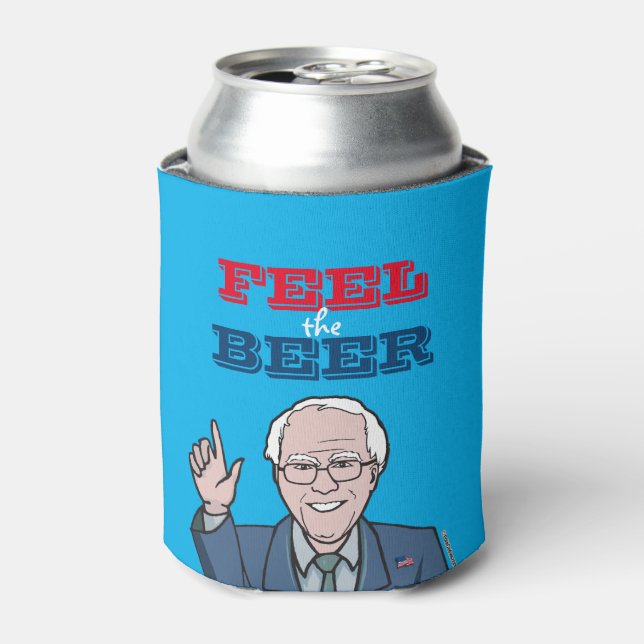 Rafraîchisseur Pour Canette Bernie Sanders - Sentez la bière (Can devant)