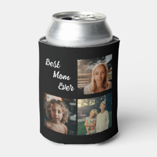 Rafraîchisseur Pour Canette Best Mom Ever Family & Child Photo Design