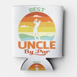 Rafraîchisseur Pour Canette Best Uncle By Par Par Fête des pères Golf Chemise 
