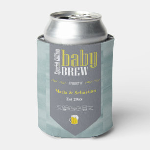 Rafraîchisseur Pour Canette Bière brassée bébé personnalisée Étiquette Drôle D