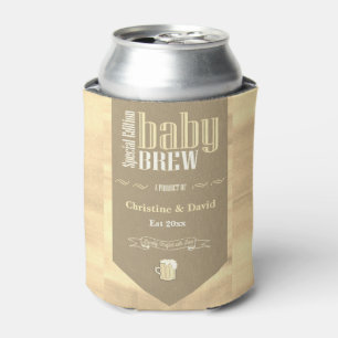 Rafraîchisseur Pour Canette Bière brassée bébé personnalisée Étiquette Drôle D