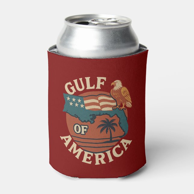 Rafraîchisseur Pour Canette Bière du golfe d'Amérique (Can devant)