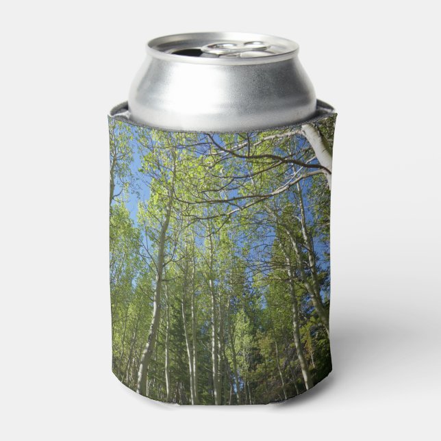 Rafraîchisseur Pour Canette Birch Trees d'été à Rocky Mountain (Can devant)