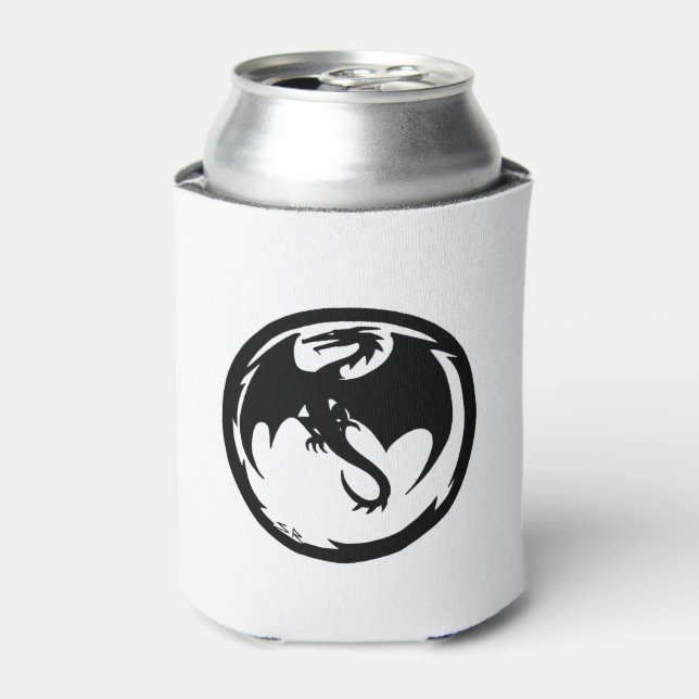 Rafraîchisseur Pour Canette Black Dragon blanc peut refroidir 2 côté (Can devant)