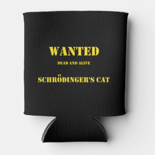 Rafraîchisseur Pour Canette Blague Quantique Drôle : Le Chat de Schrödinger en