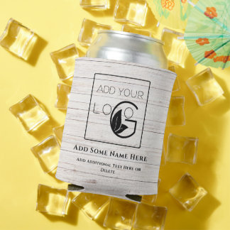 Rafraîchisseur Pour Canette Blanc moderne Ajouter votre logo Business Can Cool