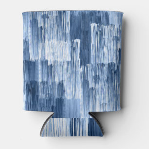 Rafraîchisseur Pour Canette Bleu Aquarelles : Motif géométrique