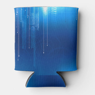 Rafraîchisseur Pour Canette Bleu avec conception linéaire Can Cooler