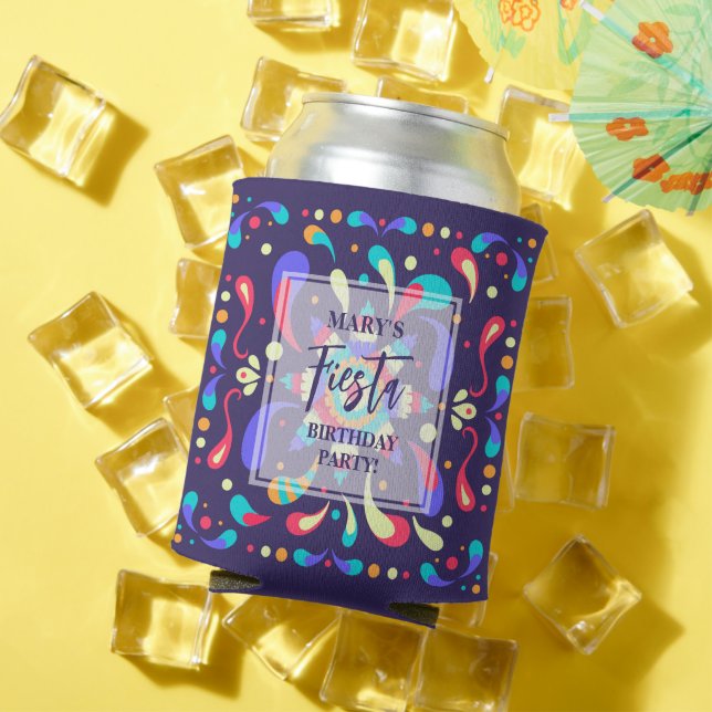 Rafraîchisseur Pour Canette Bleu coloré Fiesta (Été in situ)