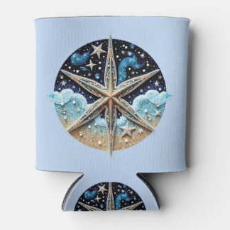 Rafraîchisseur Pour Canette Blue Beach Theme Can Cooler