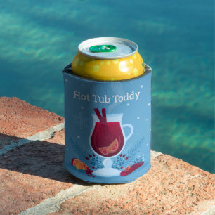 Rafraîchisseur Pour Canette Boire d'hiver Hot Tub Toddy