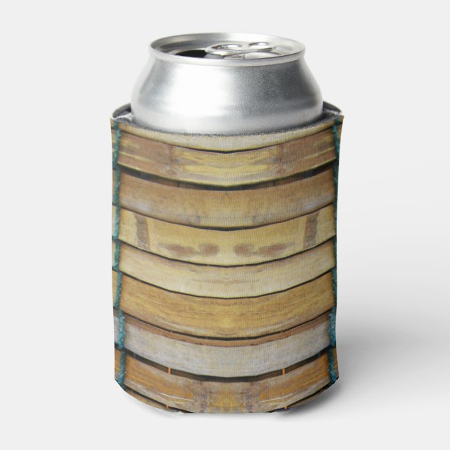 Rafraîchisseur Pour Canette Bois d'époque en bois (Can devant)