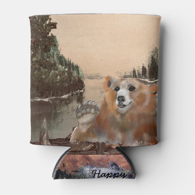 Rafraîchisseur Pour Canette Bonne fête des pères (Devant)