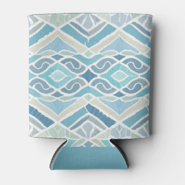 Rafraîchisseur Pour Canette Bord de mer/plage/bleu marine (Devant)