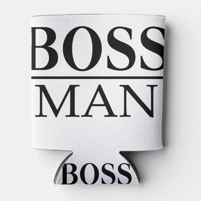 RAFRAÎCHISSEUR  POUR CANETTE BOSS MAN (Devant)