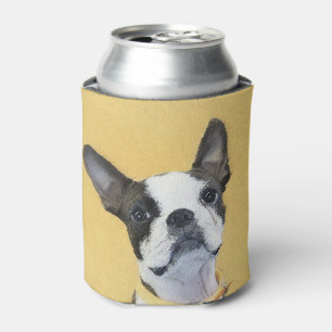 Rafraîchisseur Pour Canette Boston Terrier Peinture - Cute Original Chien Art