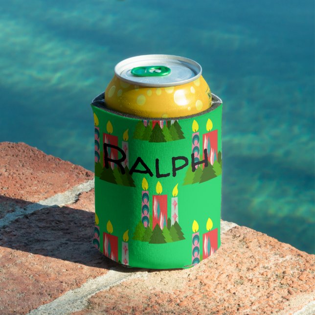 Rafraîchisseur Pour Canette Bougies de Noël (Piscine in situ)