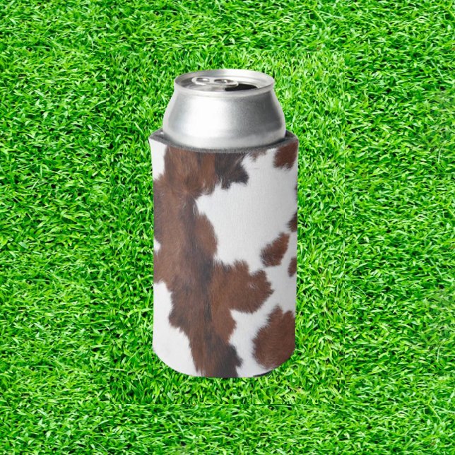 Rafraîchisseur Pour Canette Boules de golf Moo-ving Brown Cow Print (Tee off with the Ultimate Golfer Gift!)