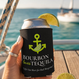 Rafraîchisseur Pour Canette Bourbon aime Tequila Ancre Lime Margarita Sail