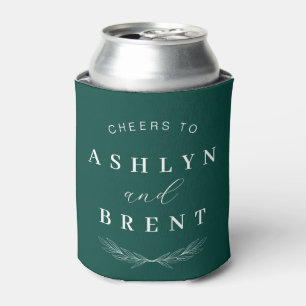Rafraîchisseur Pour Canette Bravo pour Emerald Green Mariage Can Cooler/Koozie
