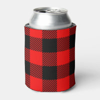 Buffalo Check Rouge et Noir Lumberjack Plaid Decor