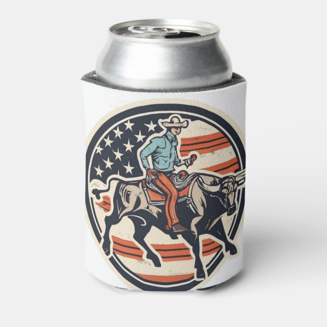 Rafraîchisseur Pour Canette Bull Rider Cowboy Can Cooler (Can Dos)
