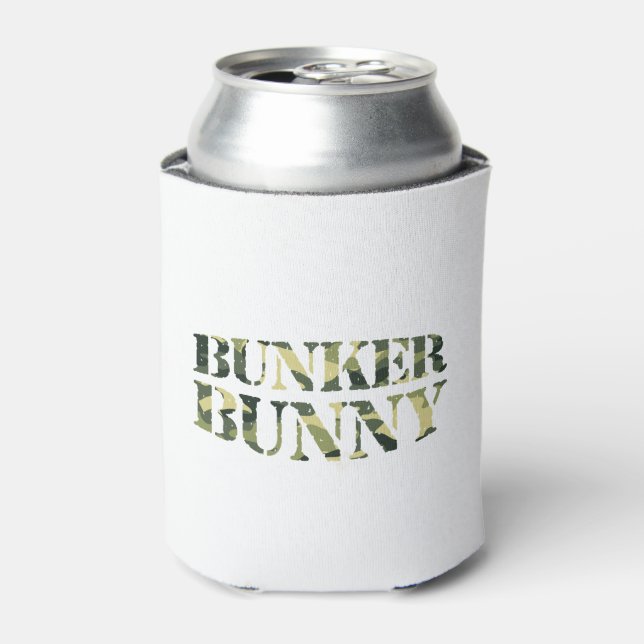 RAFRAÎCHISSEUR  POUR CANETTE BUNKER BUNNY CAMO / CAMOUFLAGE (Can devant)