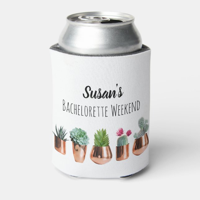 Rafraîchisseur Pour Canette Cactus Plantes Succulentes Faveur de Fête pour Ent (Can Dos)