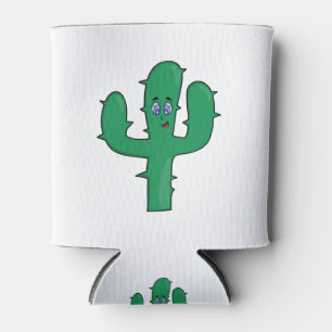 Rafraîchisseur Pour Canette Cactus souriant