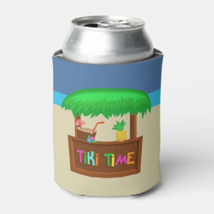 Rafraîchisseur Pour Canette Cadeau pour invité de fête hawaïenne pour enfants