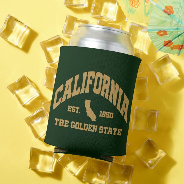 Rafraîchisseur Pour Canette Californie vintage (Été in situ)