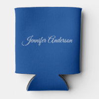Calligraphie Chic Elégant Bleu Profond Personnalis
