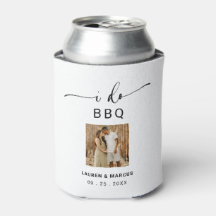 Rafraîchisseur Pour Canette Calligraphie Rustique moderne Je fais BBQ