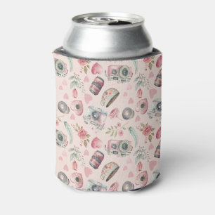 Rafraîchisseur Pour Canette Caméra Floral