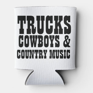 Rafraîchisseur Pour Canette Camions Cowboys & Country Music Can Cooler