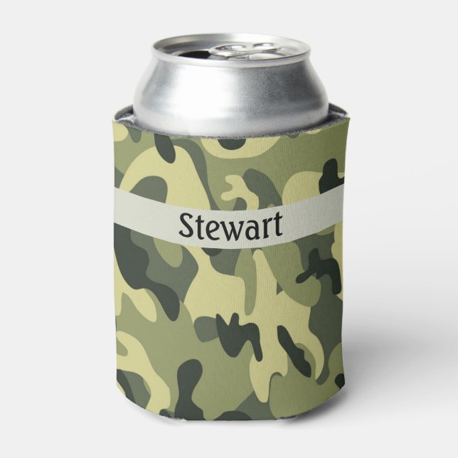 Rafraîchisseur Pour Canette Camo Ajouter Votre Nom (Can devant)