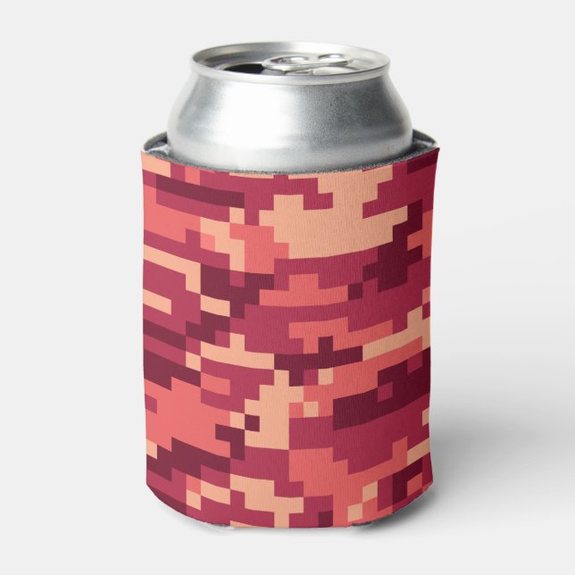 RAFRAÎCHISSEUR  POUR CANETTE CAMO NUMÉRIQUE DÉSERT MARTIAN / CAMOUFLAGE (Can devant)