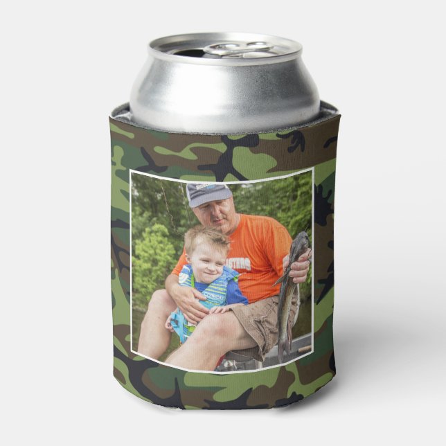 Rafraîchisseur Pour Canette Camouflage avec photo (Can devant)