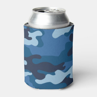Rafraîchisseur Pour Canette Camouflage bleu mignon