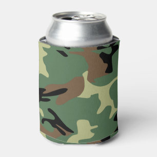 Rafraîchisseur Pour Canette Camouflage chinois PLA Woodland - Chine Militaire